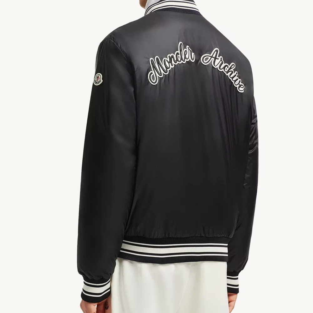 Moncler Bouchet Reversible Down Varsity Jacket